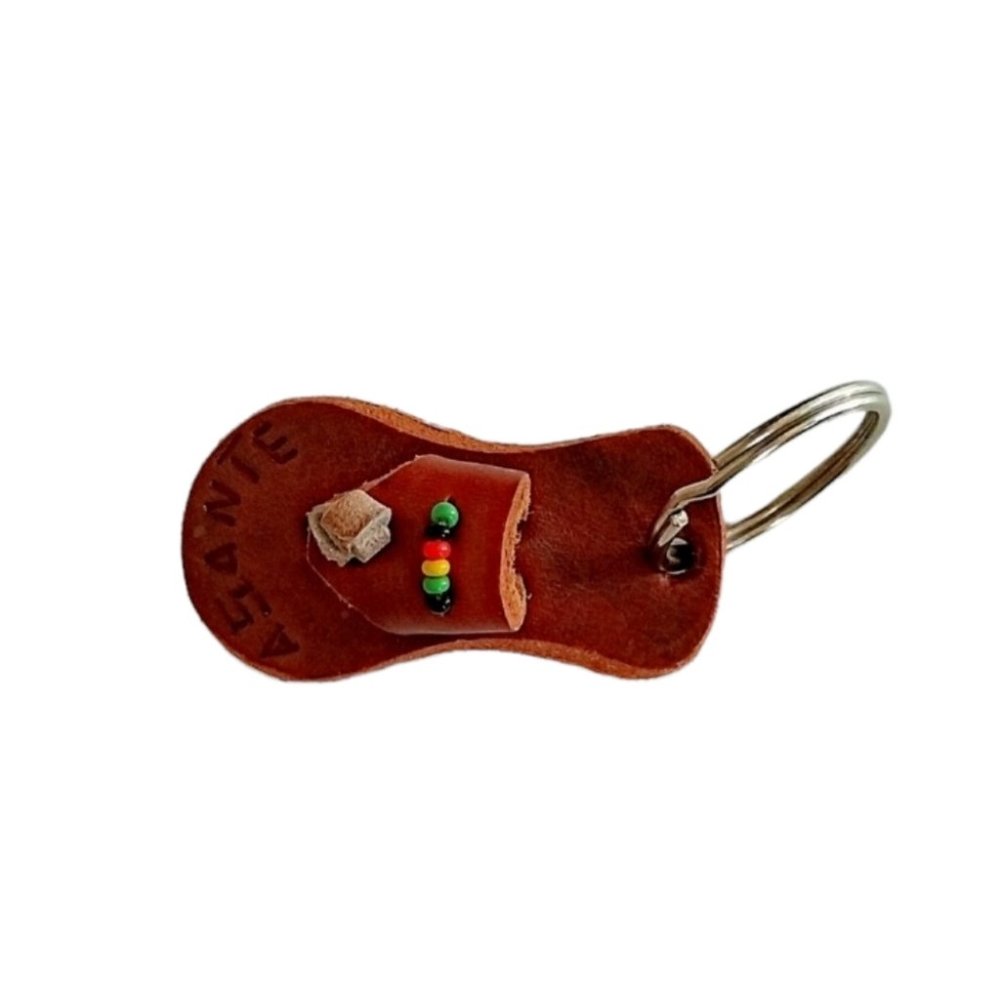 Small Shoes Handmade Leather Keychain